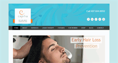 Desktop Screenshot of hairreplacementorlando.com