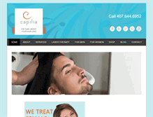 Tablet Screenshot of hairreplacementorlando.com